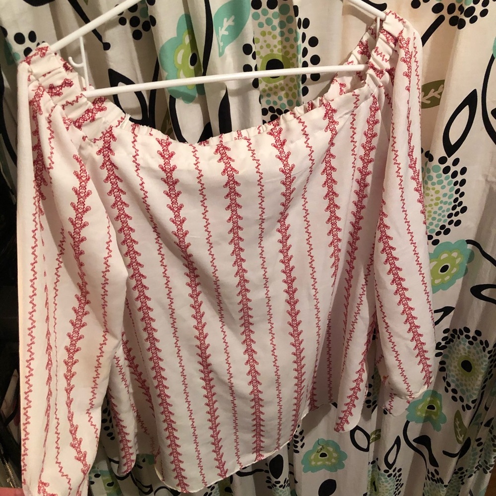 Off the shoulder top
